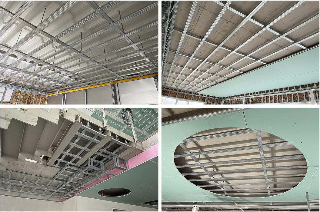 Set 4 buc, Profil Gips-Carton UW 75 0.50/4m, zincat, Montana