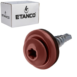 Set 250 Șuruburi autoforante pentru țiglă metalică/tablă GTF P 4,8 × 20 P14020PH3005 RAL 3005