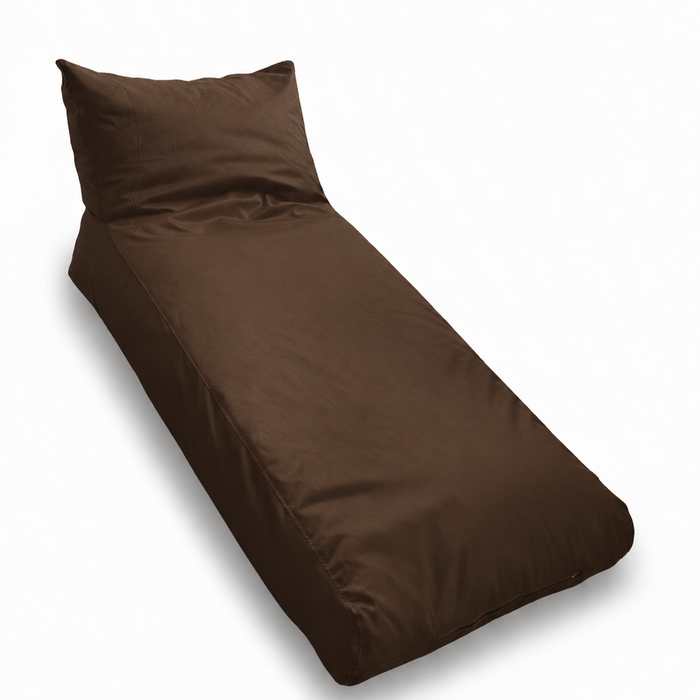 Șezlong tip Puf Portabil cu Spătar Reglabil, Ideal pentru Interior și Exterior