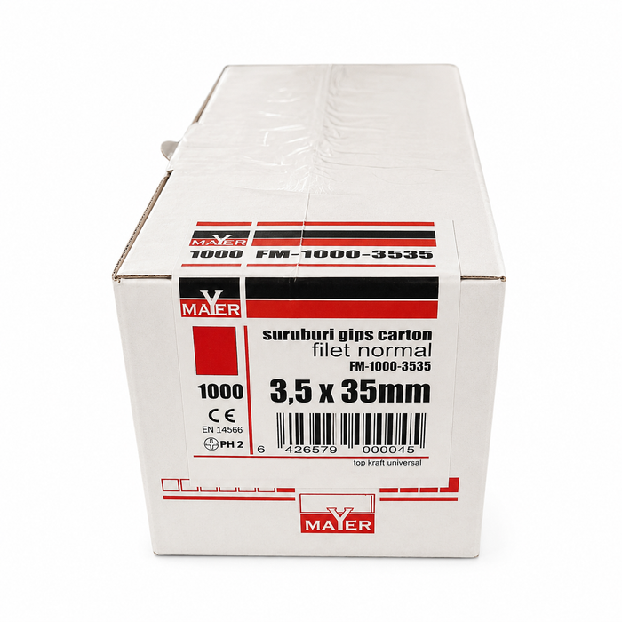 Șuruburi gips-carton Filet normal 3.5x35 (1000) buc