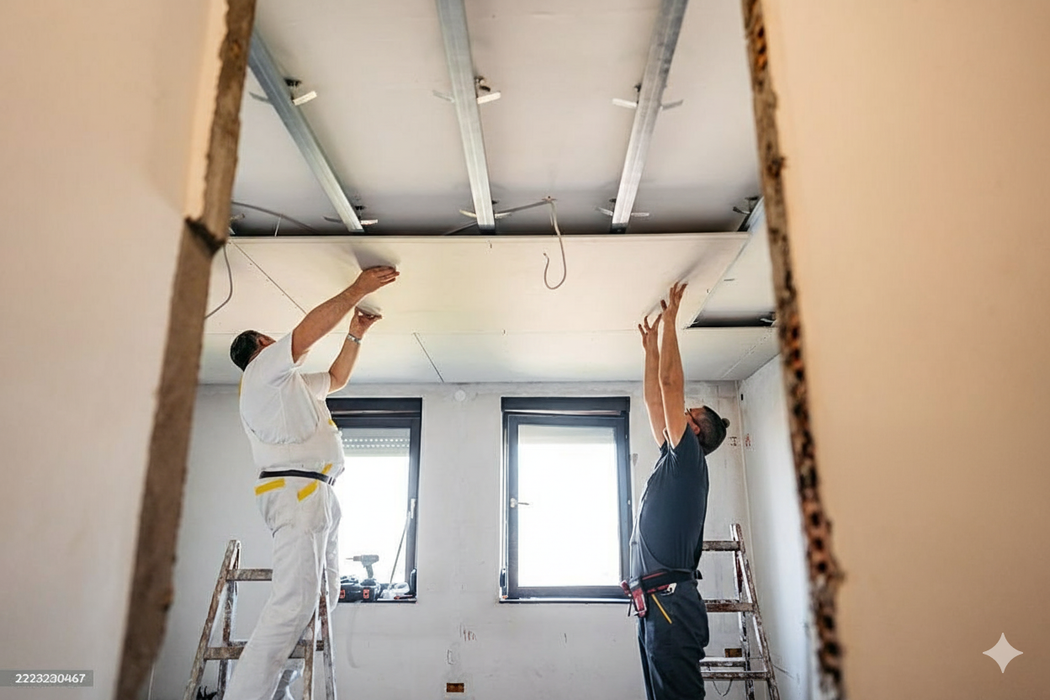 Set 6 buc, Profil Gips Carton UW 50 0.46/3m, zincat, Montana