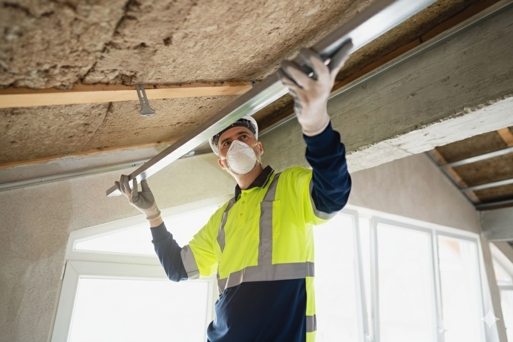 Set 4 buc, Profil Gips-Carton UW 75 0.46/3m, zincat, Montana