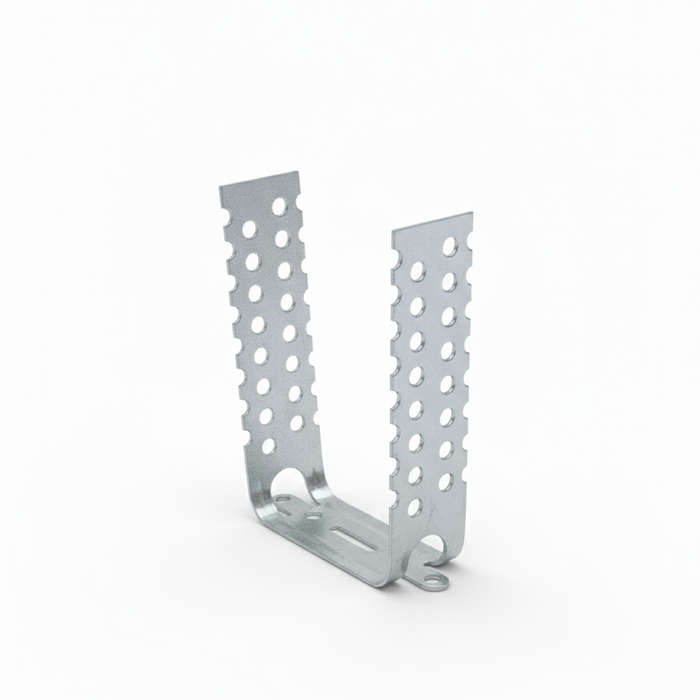 Set 10 buc, Bridă Multiplă Atlantic - pentru fixare directa CD 60 Gips-carton, 120 mm (Grosime 1.0)