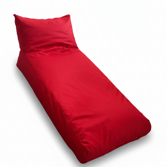 Șezlong tip Puf Portabil cu Spătar Reglabil, Ideal pentru Interior și Exterior