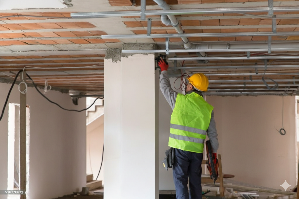 Set 4 buc, Profil Gips-Carton UW 75 0.46/4m, zincat, Montana