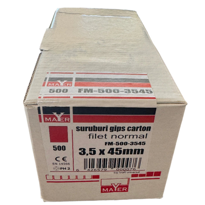 Suruburi gips carton Filet normal 3.5x45 (500 buc)