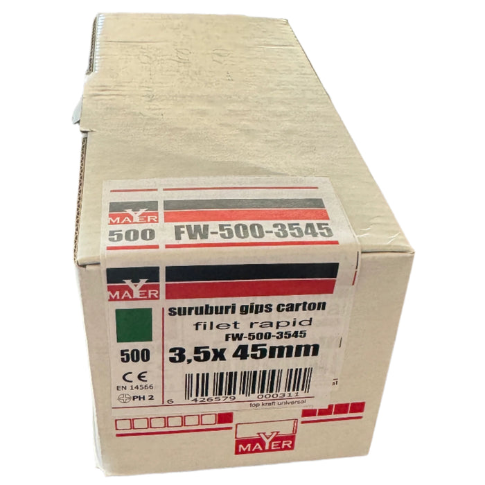 Suruburi gips carton Filet rapid 3.5x45 (500 buc)