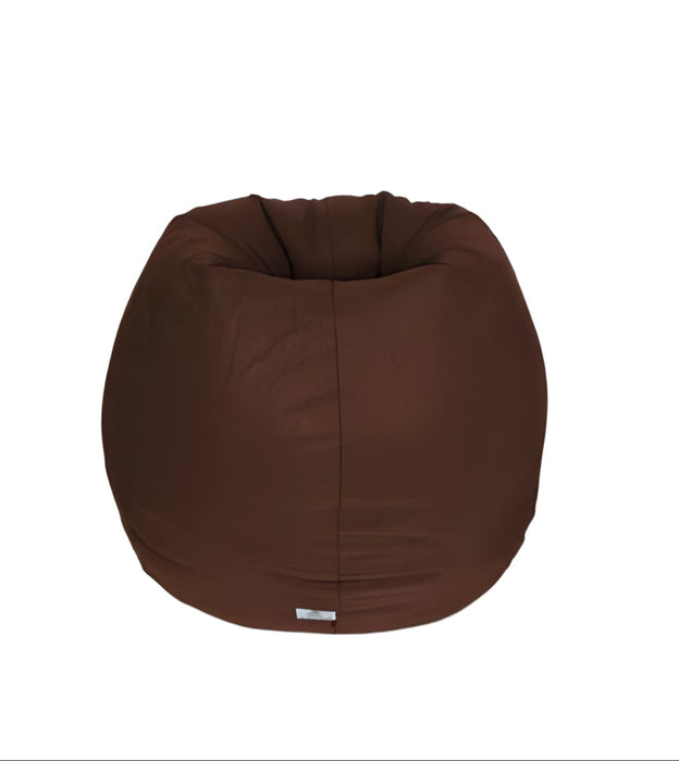 Fotoliu beanbag pentru Copii, tip para, Maro, umplut cu perle din polistiren, utilizabil in interior/exterior, husa detasabila, Bean Bag Montana