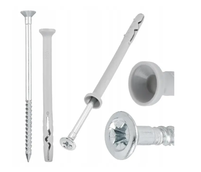 Csavaros tiplik 6*80 (100 db)