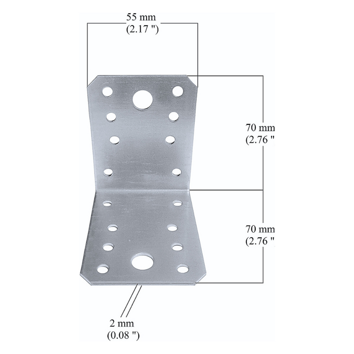 VINCLU SIMPLU 90 grade 70mm (𝗚𝗿𝗼𝘀𝗶𝗺𝗲  𝟮𝗺𝗺 )