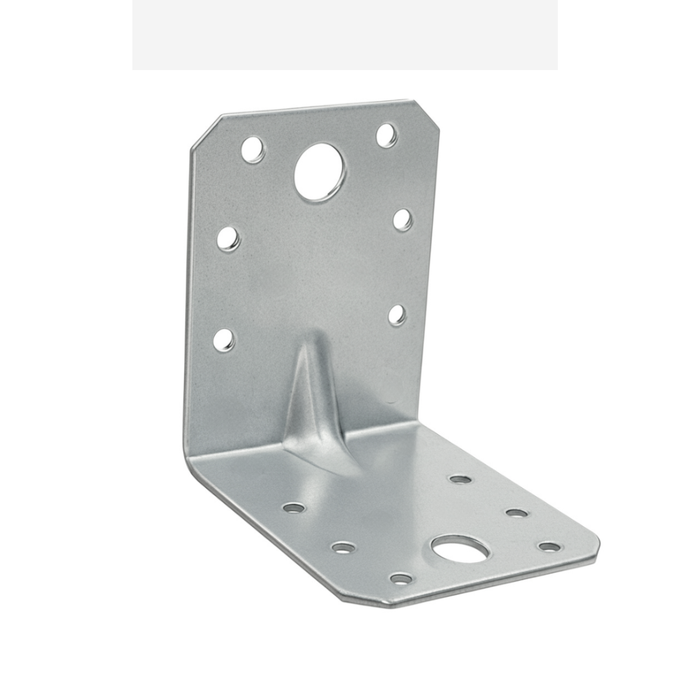 Set 10 colțare perforate pentru lemn Vinclu, 90 grade, tip 4n, zincat, 70 x 70 x 55 mm (grosime 1.2 mm)