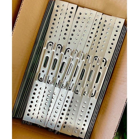 Set 50 Brida Multipla Atlantic - pentru fixare directa CD 60 Gips-carton, 120 mm (𝗚𝗿𝗼𝘀𝗶𝗺𝗲 𝟭.𝟬)