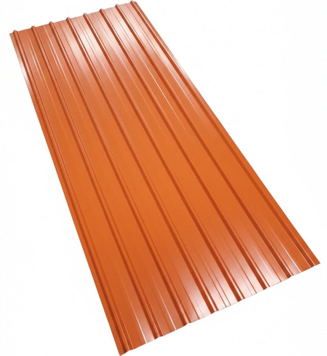 SET 10  Foi tablă cuta mic 1.82m x 0,45 m/8.20 mp RAL - 2009 (grosime - 0.50)